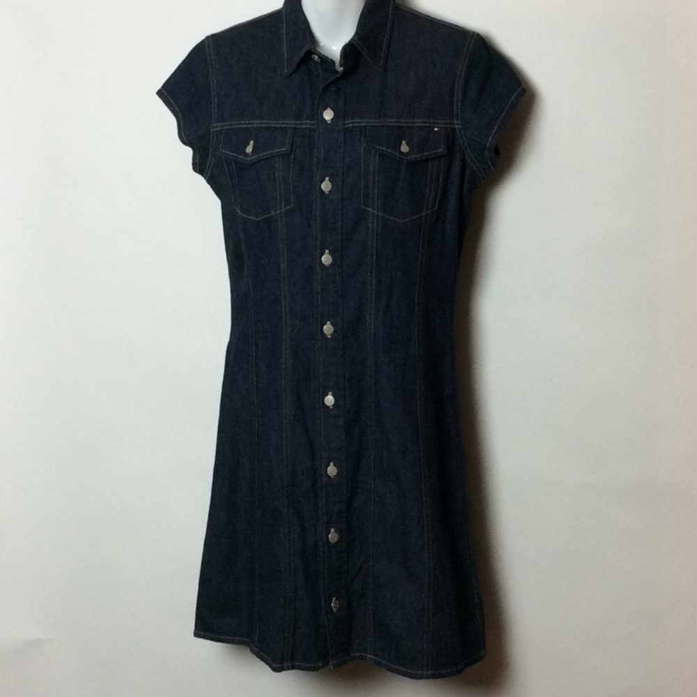 Tommy jeans denim dress size large
